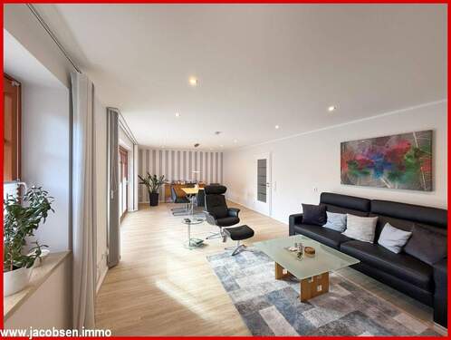 Wohn- und Esszimmer im Erdgeschoss - 