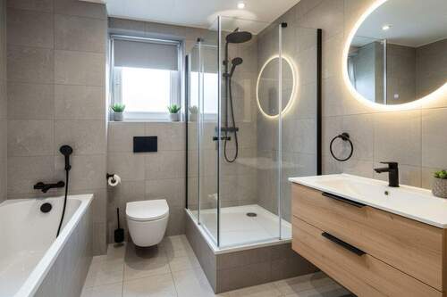 Bad Erdgeschoss illustriert - 