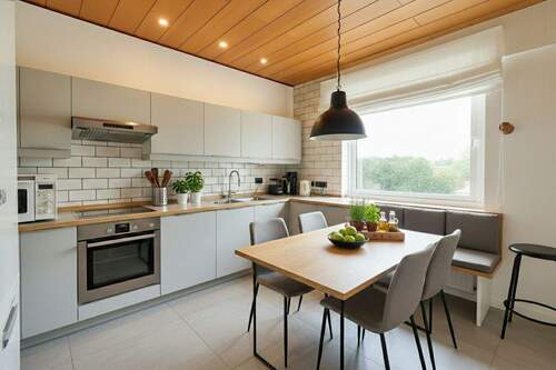 Küche Erdgeschoss illustriert - 