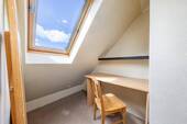 Arbeitsbereich im Spitzboden - 