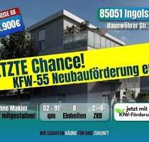 ++DAUERNIEDRIGPREIS++ ZINS-MIET-ENERGIESPAREND 2 ZKB mit KfW 100.000€-Darlehen - Ingolstadt