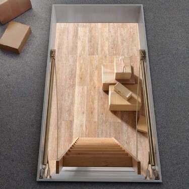 Inklusivausstattung-Bodentreppe - 