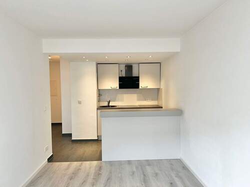 Wohn- und Kochbereich - 2 Zimmer Etagenwohnung in Fürth