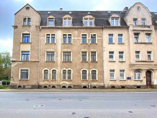 Objektansicht - Sanierungsbedürftiges Mehrfamilienhaus mit Baugenehmigung und KFW Förderzusage in Freiberg KAUFEN