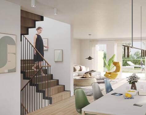 Ausschnitt EG EFH - 5 Zimmer Reihenmittelhaus in Aachen