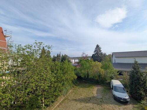 Ausblick vom Balkon - 