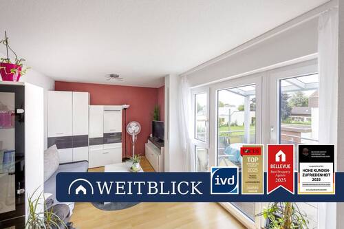 Titelbild TTH 1 - WEITBLICK: Balkontraum! - 199.000,00 EUR Kaufpreis, ca.  48,00 m² Wohnfläche