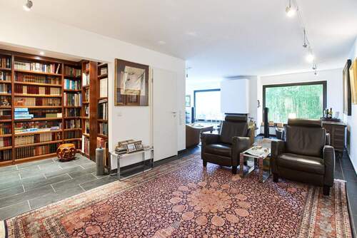 TV-Bereich, Bibliothek Anbau - 