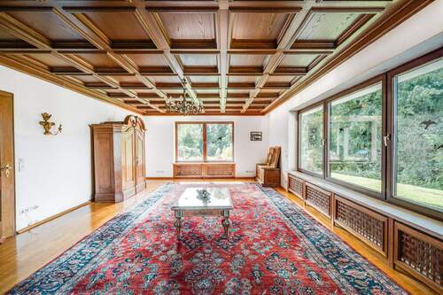 Wohnzimmer - 1 Zimmer Einfamilienhaus in Polling