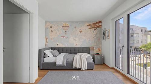 Schlafzimmer 1 staged - 