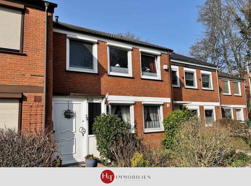 Reihenhaus zu verkaufen Bremen Huchting – H & T Immobilien - Ihr neues Zuhause - Reihenhaus mit Garten und Garage!