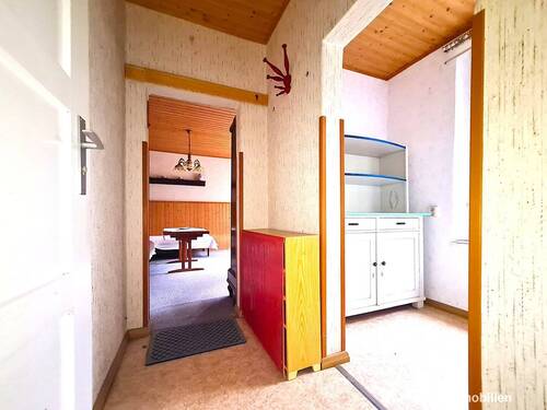Blick ins Gartenhaus - 