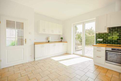 Blick in die Küche - 