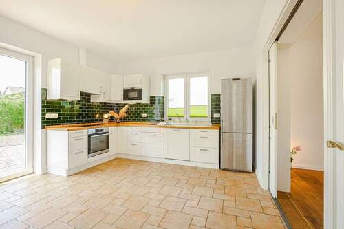 Blick in die Küche - 