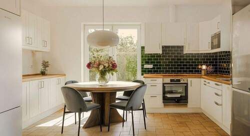 Blick in die Küche - 