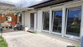 Gartenterrasse Rückseite - 4 Zimmer Einfamilienhaus in Kandern