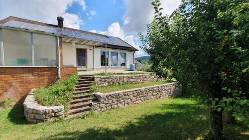 Gartenansicht Rückseite - Einfamilienhaus mit 138,00 m&sup2; in Kandern zum Kaufen