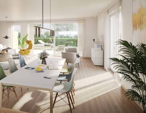 Beispiel Wohnen - 2 Zimmer Etagenwohnung in Aachen