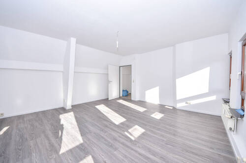 Helles Wohnzimmer Maisonettewohnung - 