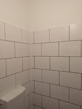 Neuer Toilettenraum - 