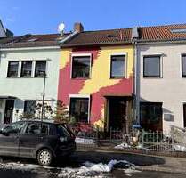PURNHAGEN-IMMOBILIEN - Charmantes Reihenmittelhaus mit Balkon in zentraler Lage von Bremen-Walle! - Bremen / Walle
