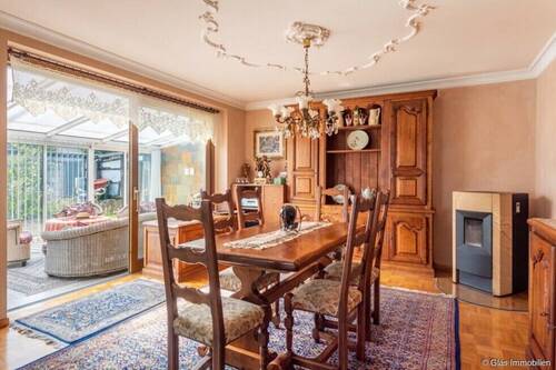 Esszimmer mit Wintergarten - 