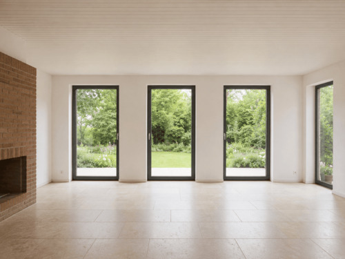 Wohnzimmer - 6 Zimmer Einfamilienhaus zum Kaufen in Berlin