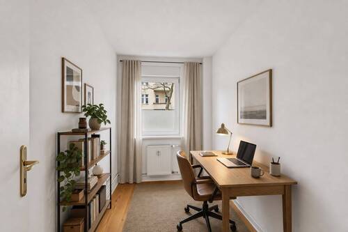 Arbeitszimmer Staged (KI-generierter Inhalt) - 