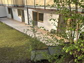 Blick auf Terrasse - 3 Zimmer Etagenwohnung zur Miete in Fürth