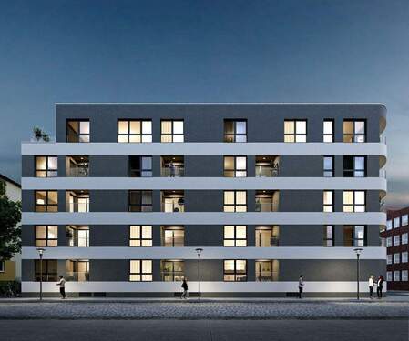 Visualisierung - 2 Zimmer Etagenwohnung in Nürnberg