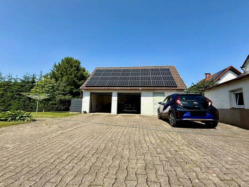 Ansicht Garagengebäude - 