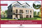 Ärzte & Apotheker Immobilien - Charmante Familienidylle mit Terrasse - 3-Zimmer-Wohnung mit idealer Raumaufteilung im EG