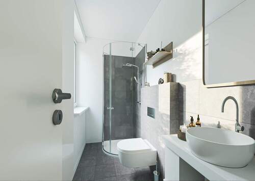 Gestaltungsidee für Badezimmer nach Renovierung - 