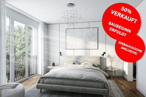 Schlafzimmer - FLORIAN³ - Helle 3-Zimmerwohnung mit Balkon und Weitblick!