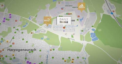 Lageplan - Etagenwohnung mit 101,00 m² in Herzogenaurach zum Kaufen