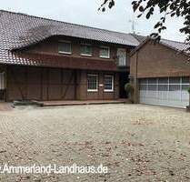 Wohnen und Arbeiten auf 8.127m² - Landhaus mit rund 600m² Nutz- und Hallenfläche bei Westerstede