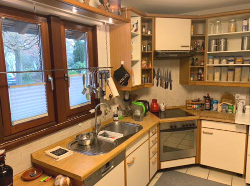 Küche - Etagenwohnung mit 125,00 m&sup2; in Singen (Hohentwiel) zur Miete