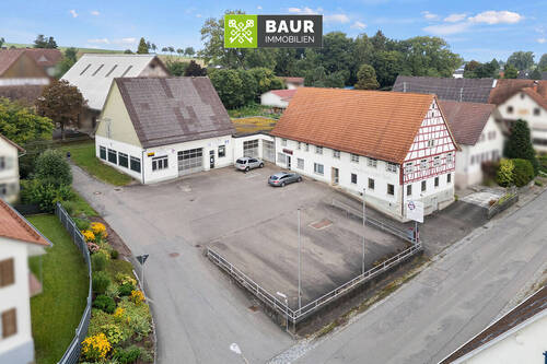 Titelbild - Vielseitig nutzbares Ensemble in Hohentengen-Günzkhofen - Werkstatt & Gastronomiegebäude