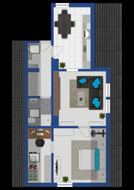 4791321 - 2 Zimmer Etagenwohnung zum Kaufen in Saarbrücken