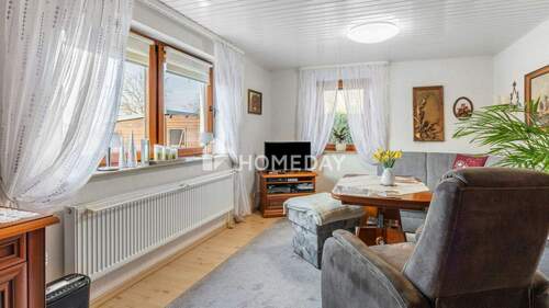 Wohnzimmer 1 - Bungalow mit 78,50 m&sup2; in Biendorf zum Kaufen