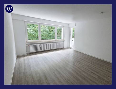 Wohnen - NEUES Wohngefühl - frisch modernisierte 3 Zimmer + Süd-Balkon in grüner Lage, neuer Boden, neues Bad