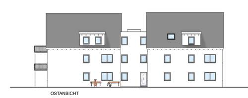 Ostansicht - 4 Zimmer Etagenwohnung zum Kaufen in Forchheim