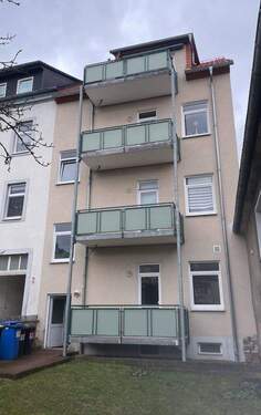 Gartenansicht Balkone - Mehrfamilienhaus - Provisionsfrei - Energieklasse C