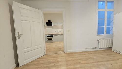 Blick in die Küche - 