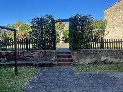 Hinterhof - 3 Zimmer Etagenwohnung in Eilenburg