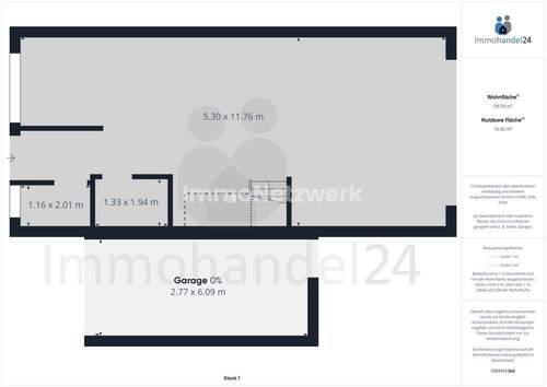 Erdgeschoß rechts - 