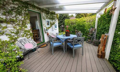 Terrasse aus dem Wohnzimmer - 
