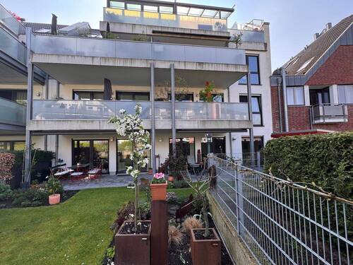 Hausansicht rückwärtig - 2 Zimmer Etagenwohnung zur Miete in Erkelenz