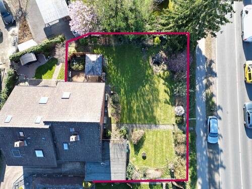 Grundstücksansicht - 4 Zimmer Doppelhaushälfte zum Kaufen in Lage