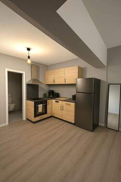 Bild 2 - 1 Zimmer Etagenwohnung zur Miete in Friedberg (Hessen)